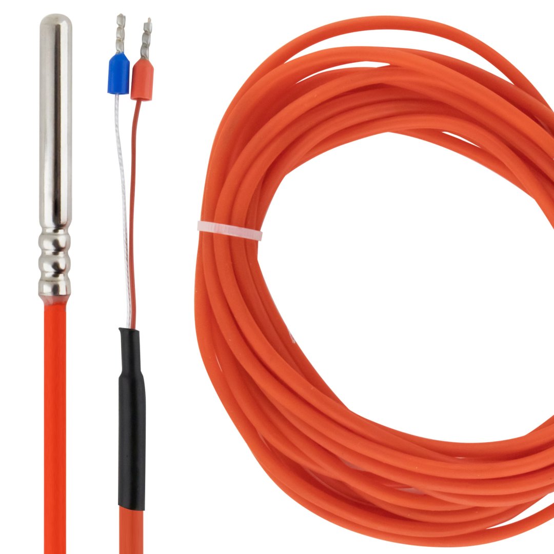 PT1000 sensor 2-draads, 1 meter - temperatuur detectie